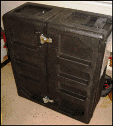 Travel box for monitor of Sony 4K HP server