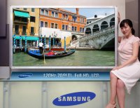 Samsung Electronics Develops First 70-inch LCD TV Panel; Features Full HDTV Specifications