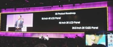 CES 2011 - Sony Auto-Stereoscopic 3D Product Road Map