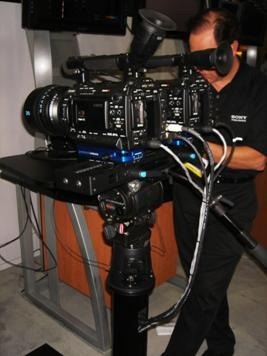 Sony 3D Camera Rig From Back