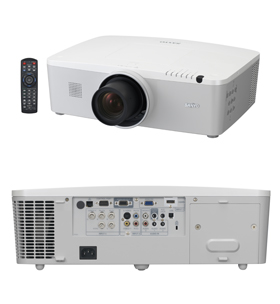 SANYO Introduces New Wide XGA High-Brightness High Performance Projectors with a Variety of Functions
