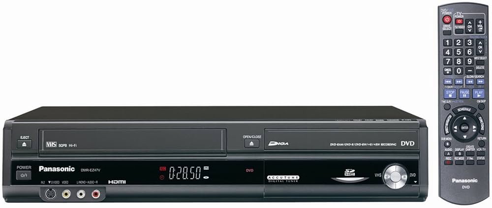 Panasonic DMR-EZ47VK DVD Recorder